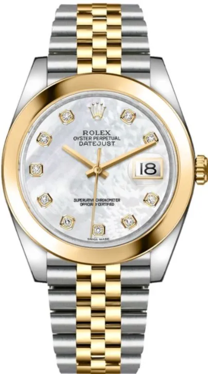 Rolex Datejust 41 126303 41mm Yellow gold and Stainless steel Jubilee