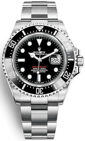 Rolex Sea-Dweller 126600 43mm Stainless steel Black