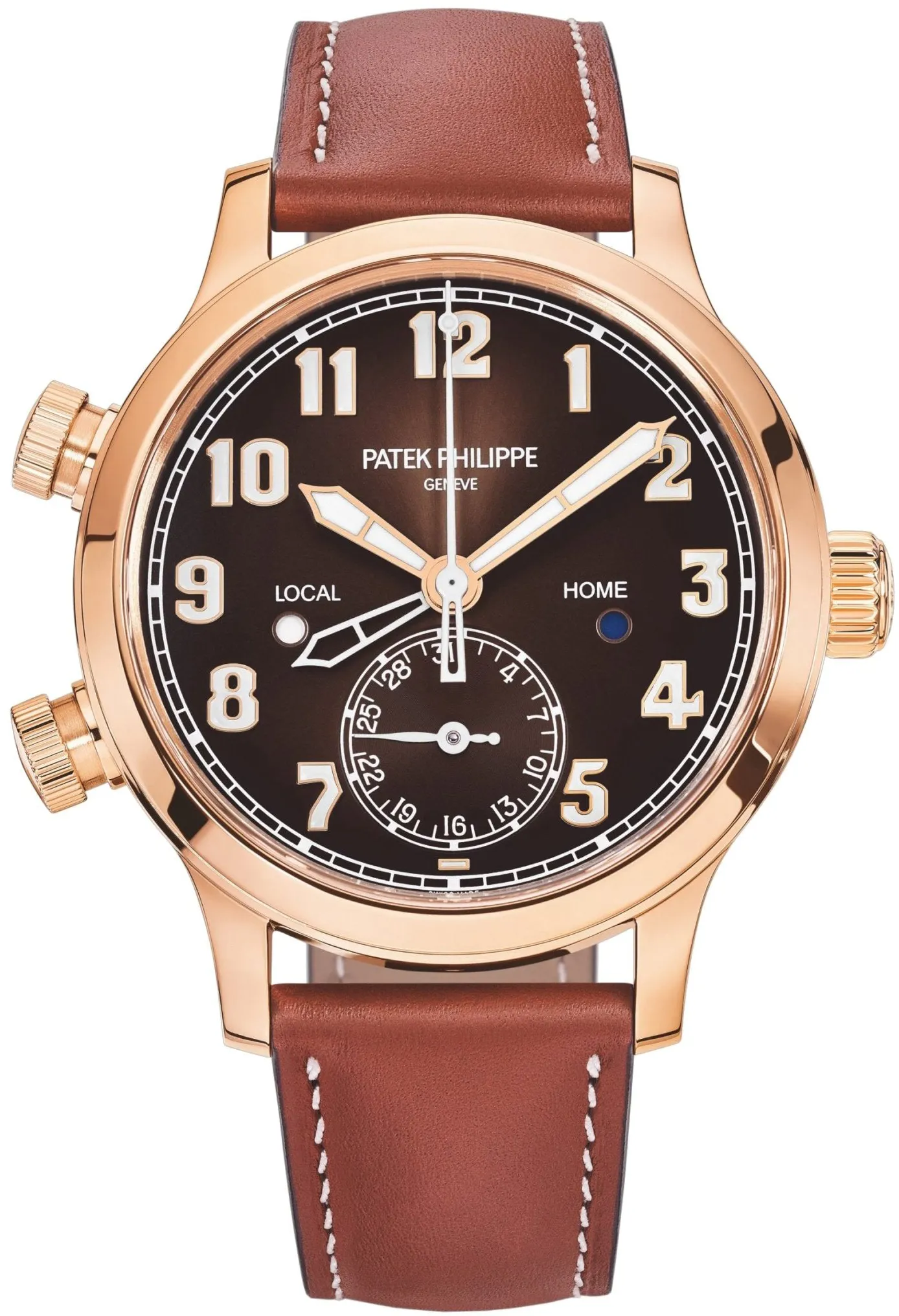 Patek Philippe Calatrava 5524R-001 42mm Rose gold Brown