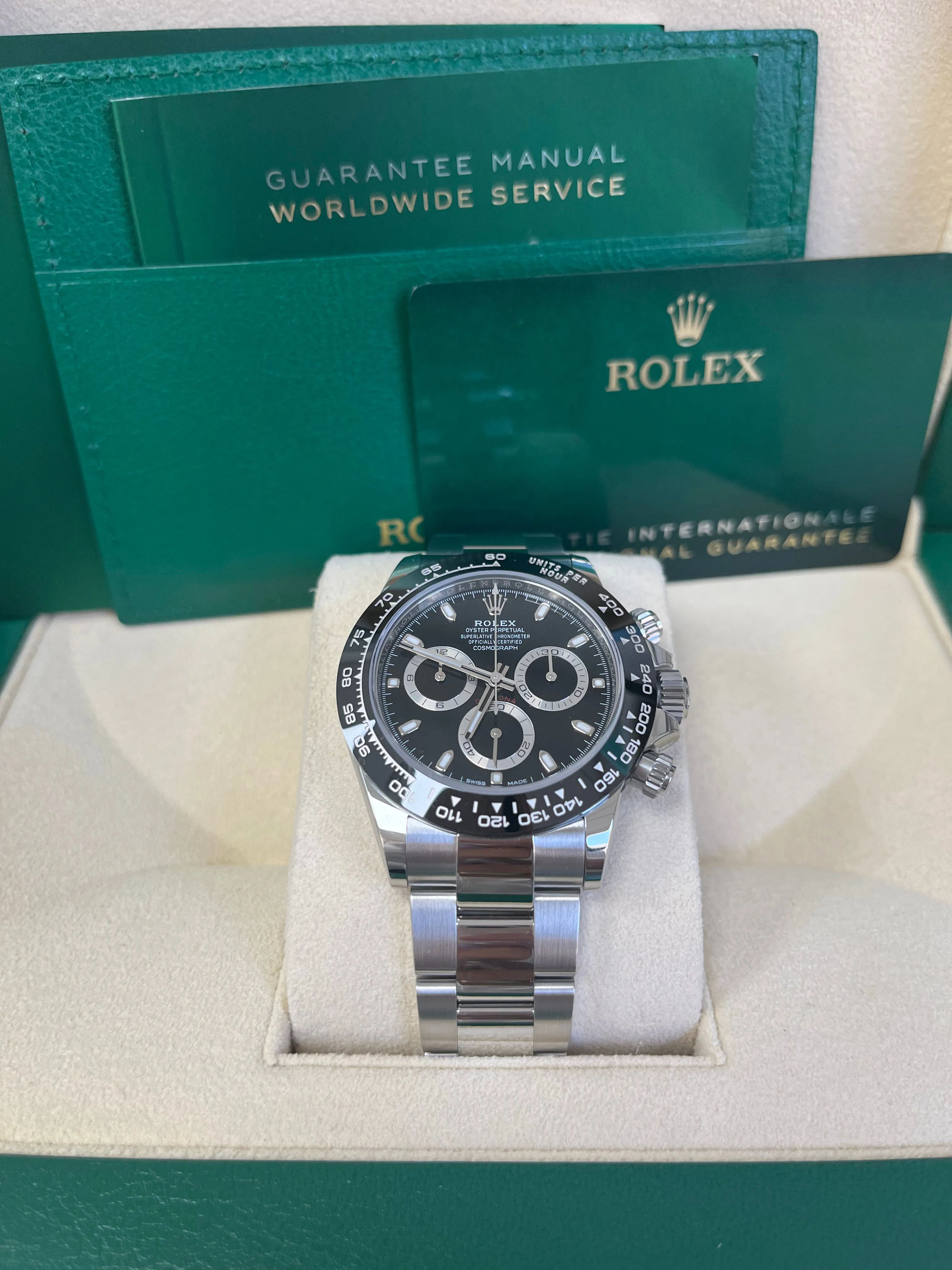 Rolex Daytona 116500LN 40mm Stainless steel Black 1