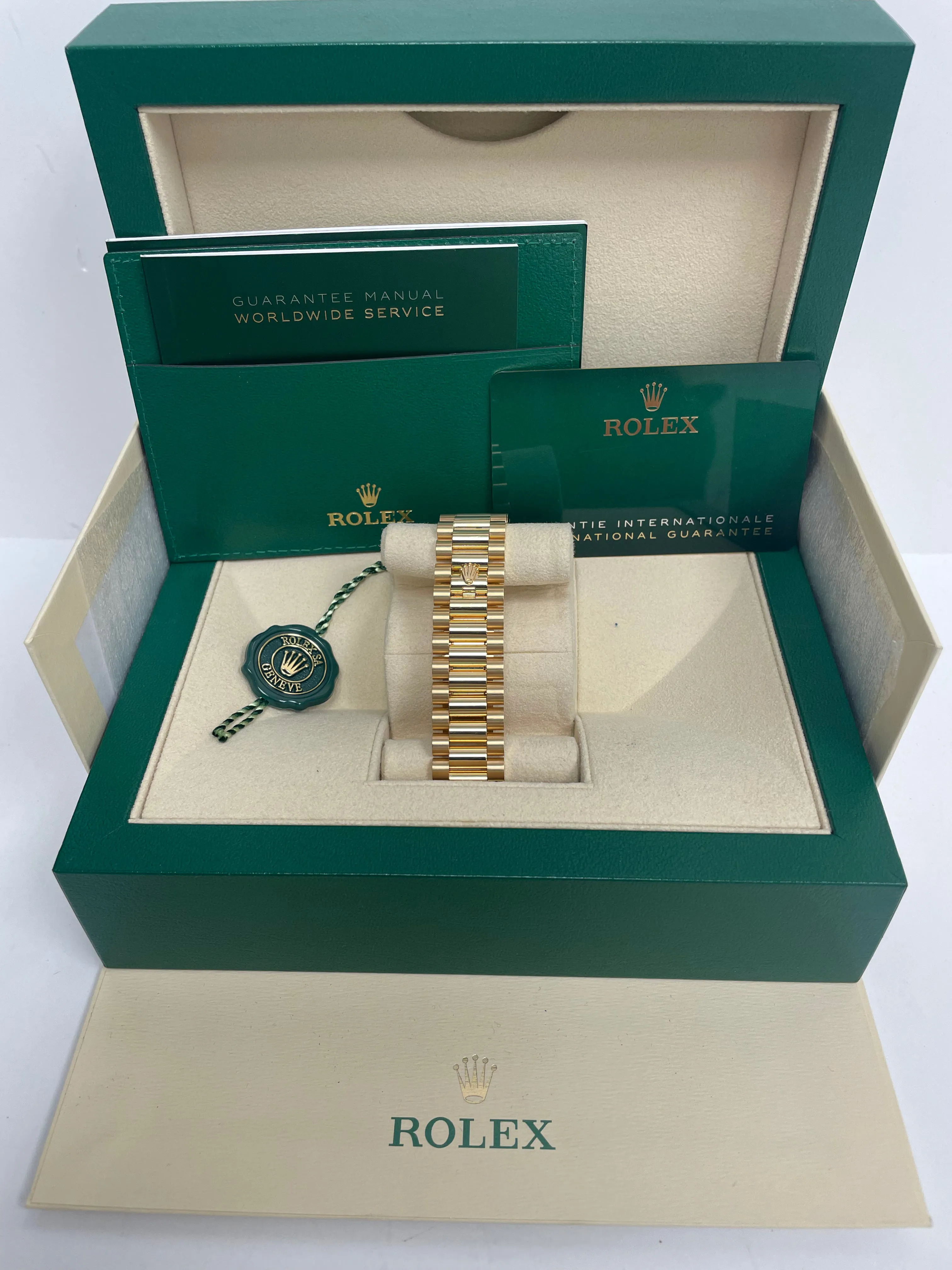 Rolex Day-Date 40 228348RBR 40mm Yellow gold and 18k yellow gold Champagne 2