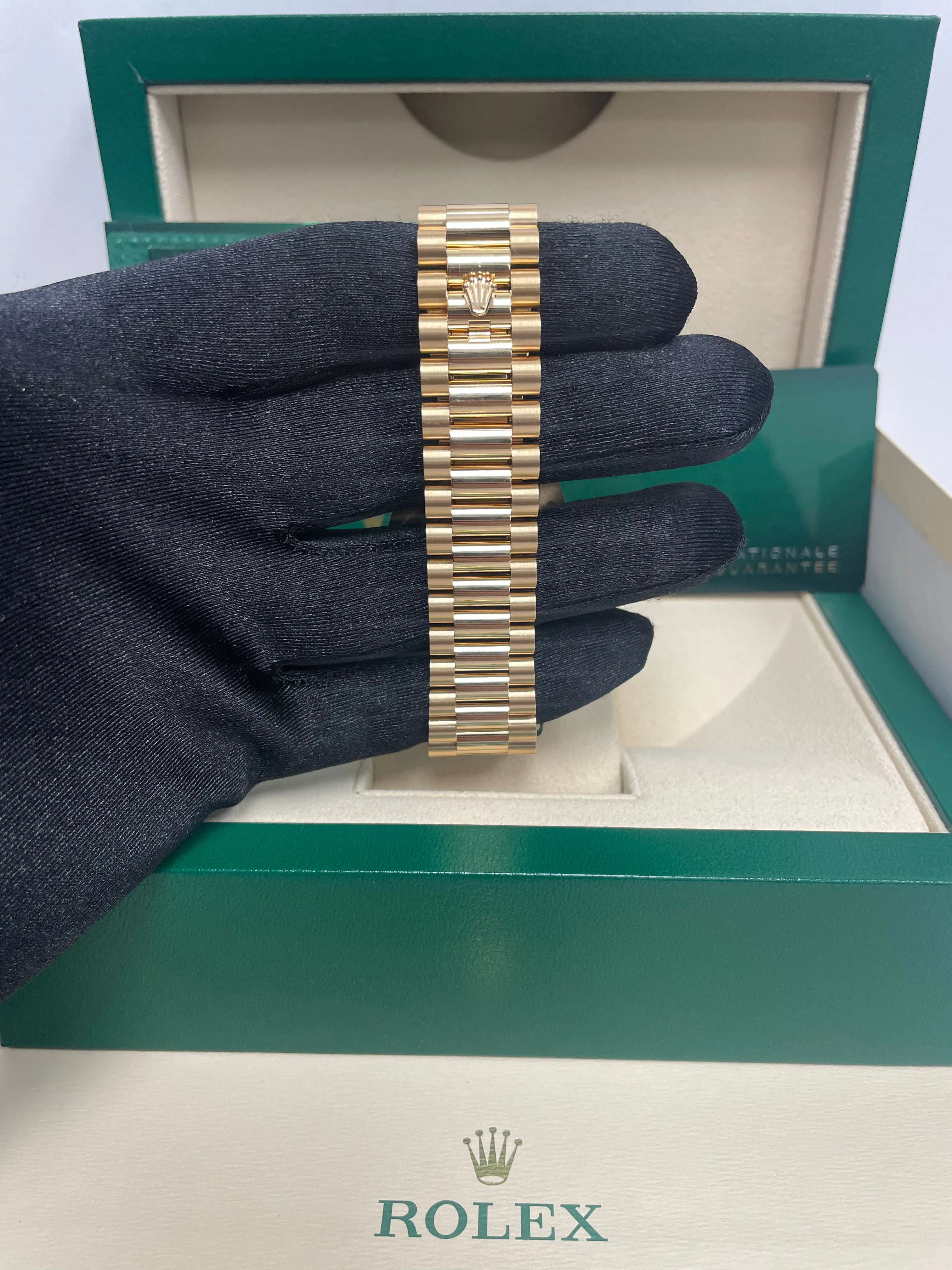 Rolex Day-Date 40 228348RBR 40mm Yellow gold and 18k yellow gold Black 3