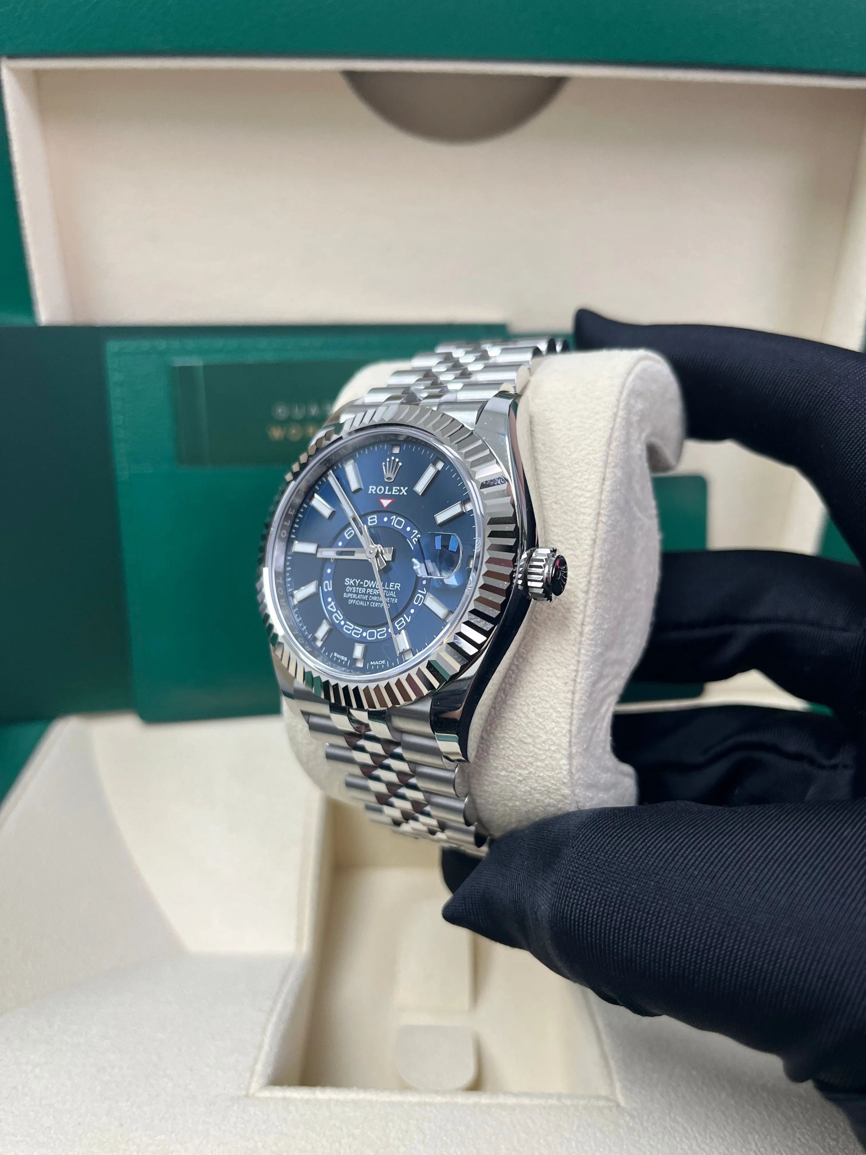 Rolex Sky-Dweller 326934 42mm Stainless steel Blue 8