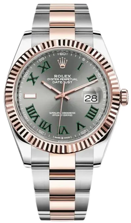 Rolex Datejust 41 126331 41mm Rose gold and Stainless steel Gray