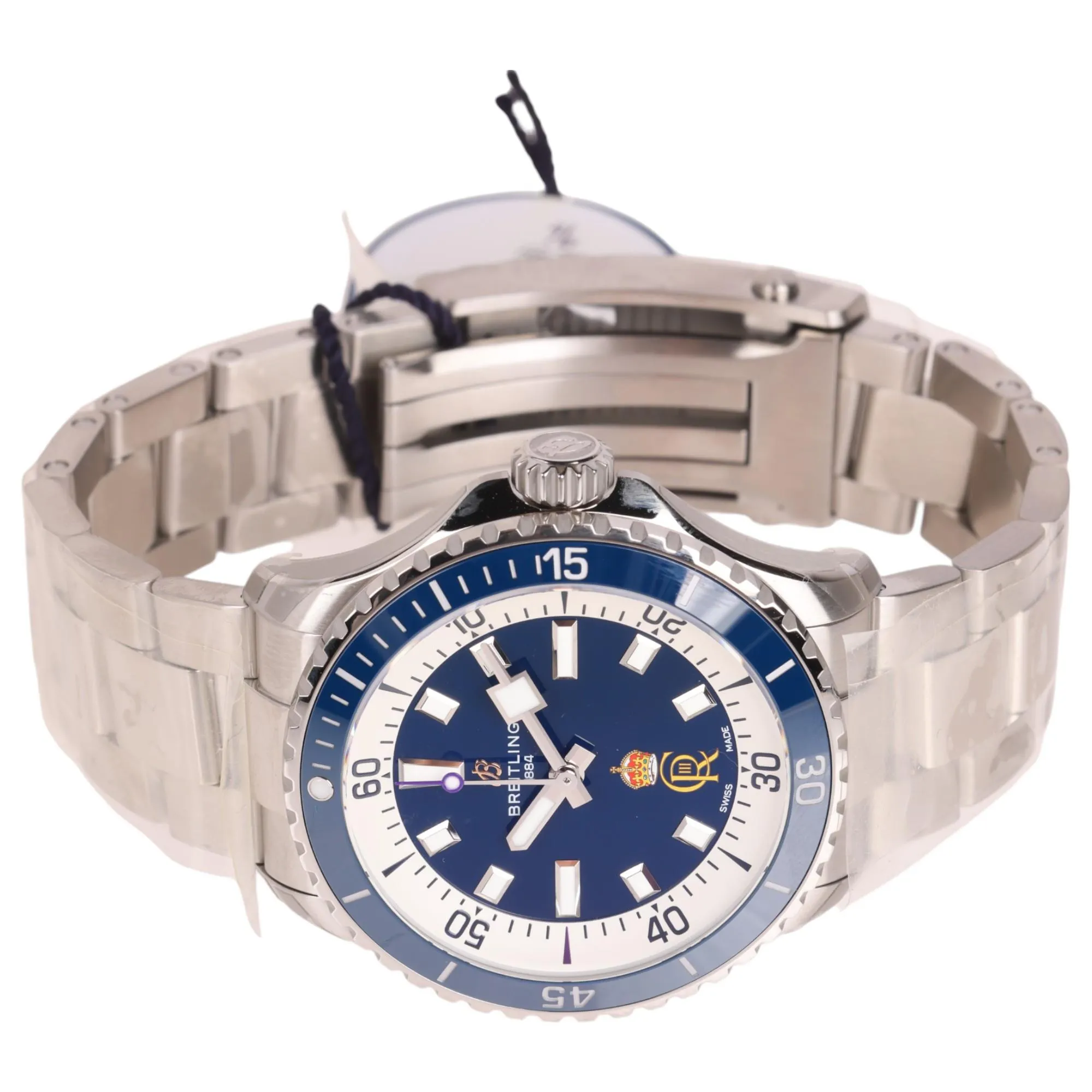 Breitling Superocean 42 A173754A1C1A1 42mm Stainless steel Blue 1