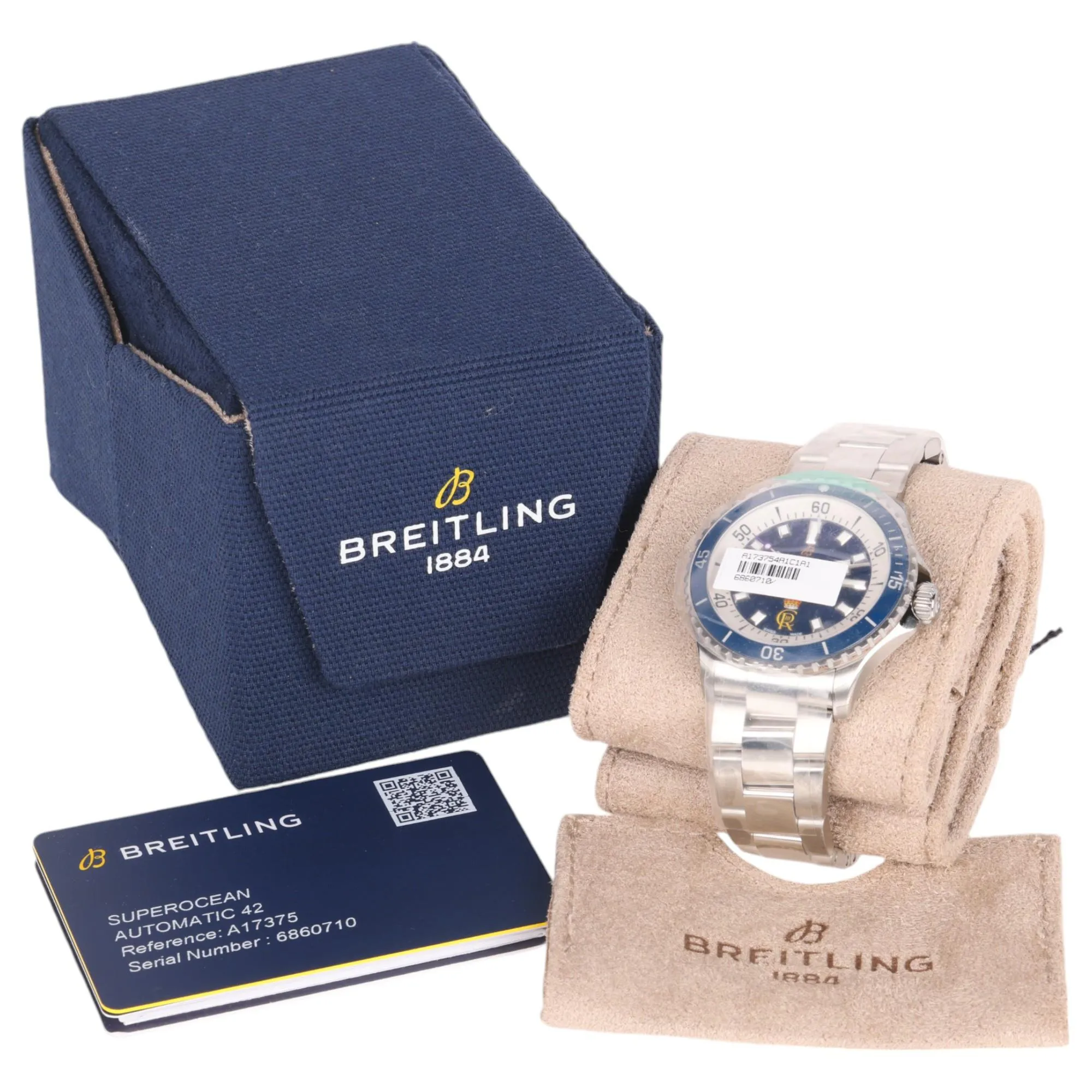 Breitling Superocean 42 A173754A1C1A1 42mm Stainless steel Blue 4