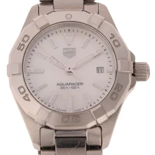 TAG Heuer Aquaracer WBD1411 Stainless steel White