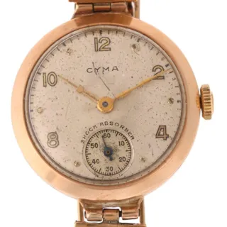 Cyma 9ct Gold Silver