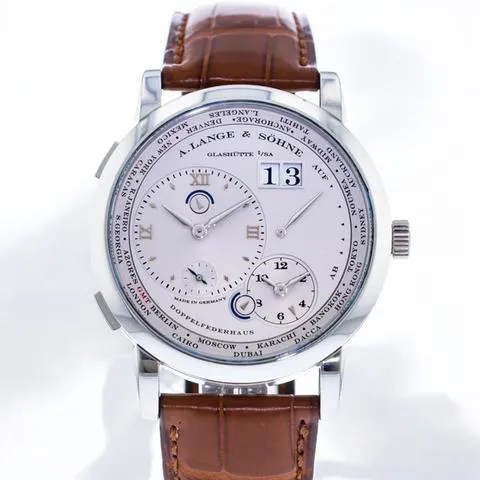 A. Lange & Söhne Lange 1 116.025 42mm Platinum Silver