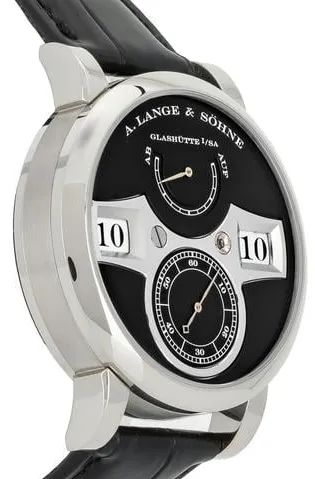 A. Lange & Söhne Lange Zeitwerk 140.029 41mm White gold Black 2