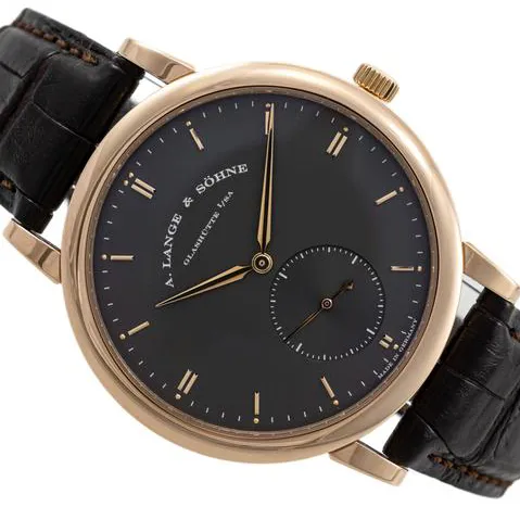 A. Lange & Söhne Saxonia 307.033 40mm Rose gold Gray