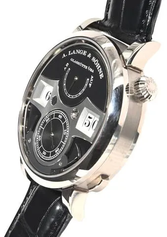 A. Lange & Söhne Zeitwerk 145.029 44mm White gold Black