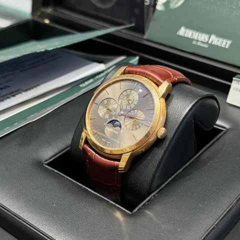 Audemars Piguet Jules Audemars 26390OR.OO.D093CR.01 41mm Rose gold Brown 1