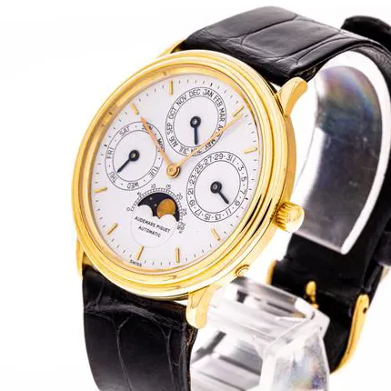 Audemars Piguet Quantiême Perpetual 5548 36mm Yellow gold White 3