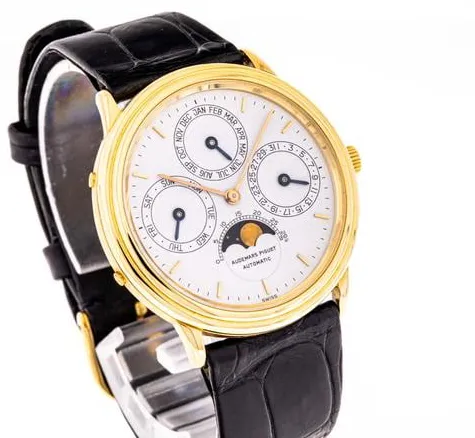 Audemars Piguet Quantiême Perpetual 5548 36mm Yellow gold White 6