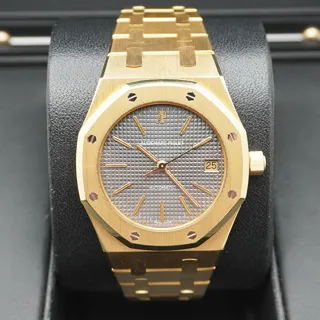 Audemars Piguet Royal Oak 14790BA Yellow gold Gray