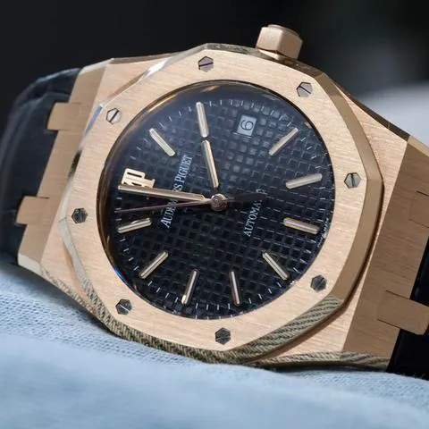 Audemars Piguet Royal Oak 15300OR.OO.D002CR.01 39mm Rose gold Black 2