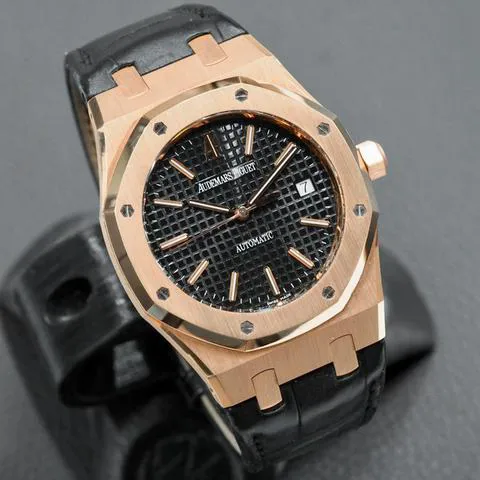 Audemars Piguet Royal Oak 15300OR.OO.D002CR.01 39mm Rose gold Black 5