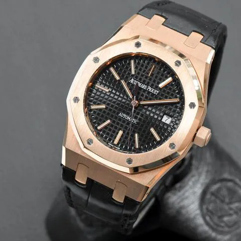 Audemars Piguet Royal Oak 15300OR.OO.D002CR.01 39mm Rose gold Black 6