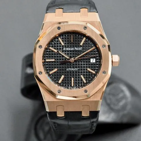 Audemars Piguet Royal Oak 15300OR.OO.D002CR.01 39mm Rose gold Black 7