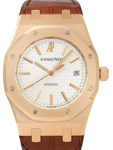 Audemars Piguet Royal Oak 15300OR.OO.D088CR.02 39mm Rose gold Silver