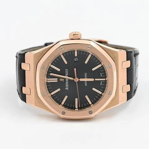 Audemars Piguet Royal Oak 15400OR.OO.D002CR.01 41mm Rose gold Black 2