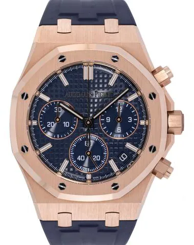 Audemars Piguet Royal Oak 26240OR.OO.D315CR.02 41mm Rose gold Blue