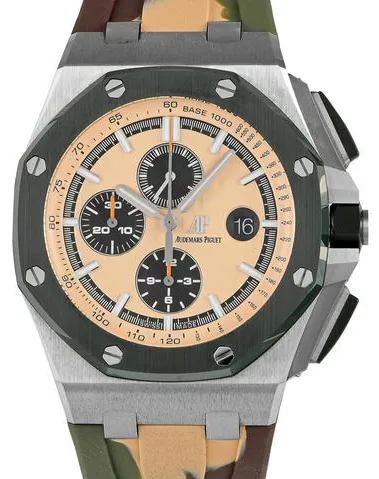 Audemars Piguet Royal Oak Offshore 26400SO.OO.A054CA.01 44mm Stainless steel Beige