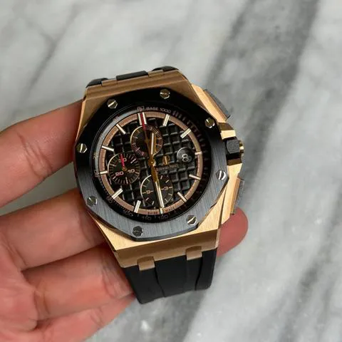 Audemars Piguet Royal Oak Offshore 26401RO.OO.A002CA.02 44mm Rose gold Black