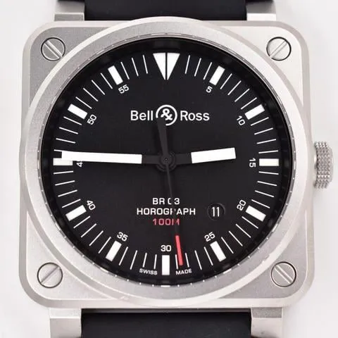 Bell & Ross BR 03-92 Steel BR03 42mm Stainless steel Gray 3