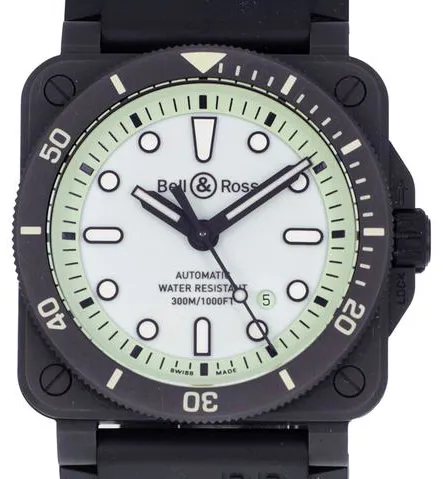 Bell & Ross Instruments BR0392-D-C5-CE/SRB 42mm Ceramic Green 1