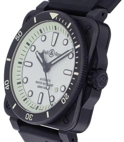 Bell & Ross Instruments BR0392-D-C5-CE/SRB 42mm Ceramic Green 2