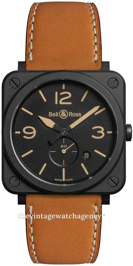 Bell & Ross Instruments BRS-HERI-CEM Ceramic Black