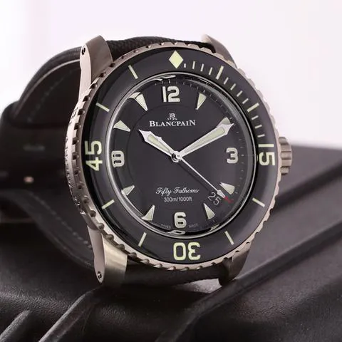 Blancpain Fifty Fathoms 5015-12B30-B52A 45mm Titanium Black 7