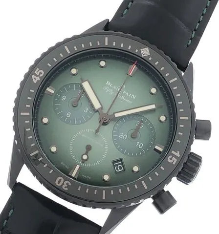 Blancpain Fifty Fathoms Bathyscaphe Chronographe Flyback 5200-0153-B52A 43.5mm Black ceramic Green