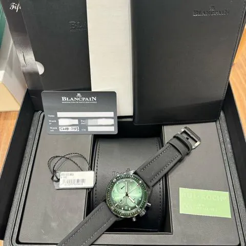 Blancpain Fifty Fathoms Bathyscaphe Chronographe Flyback 5200-0153-B52A 43.6mm Black ceramic Green 1