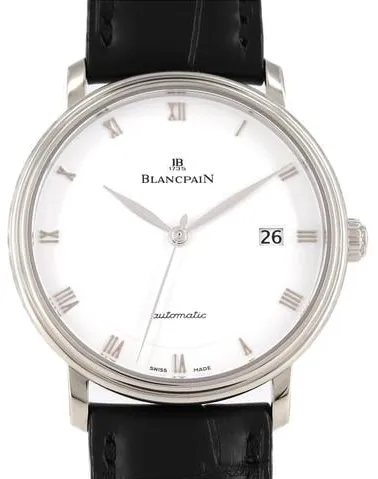 Blancpain Villeret Ultra-Slim 6223-1127-55A 37.5mm White