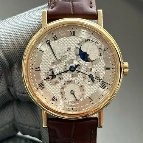 Breguet Classique 5327ba/1e/9v6 39mm Yellow gold Silver