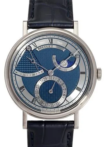 Breguet Classique 7137BB/Y5/9VU 39mm White gold Blue