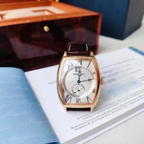 Breguet Héritage 5410BR/12/9VV 42mm Rose gold Silver