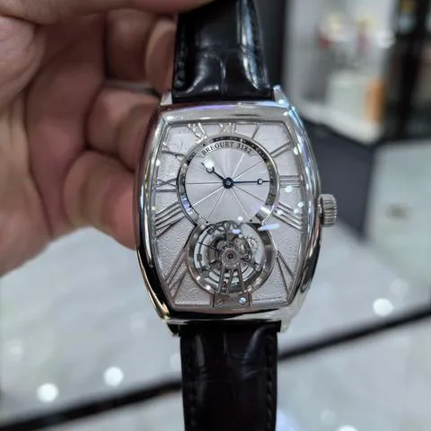 Breguet Héritage 5497PT/12/9V6 42mm Platinum Silver 1