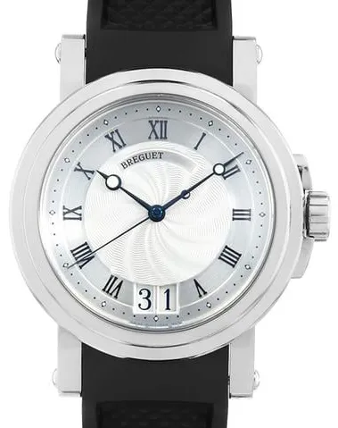 Breguet Marine 5817ST/12/5V8 39mm Stainless steel Silver