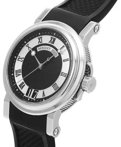 Breguet Marine 5817ST/92/5V8 39mm Stainless steel Black 1