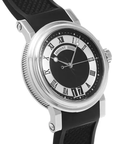 Breguet Marine 5817ST/92/5V8 39mm Stainless steel Black 2