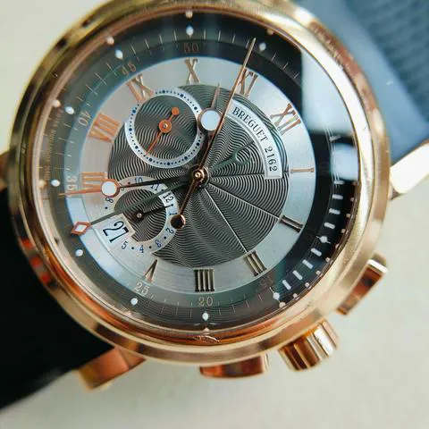 Breguet Marine 5827BR/Z2/5ZU 42mm Rose gold Black