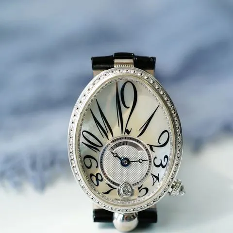 Breguet Reine de Naples 8918BB/58/964/D00D 36.5mm White gold White