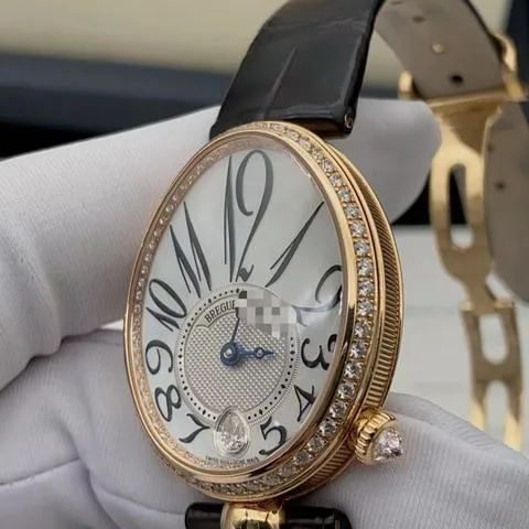 Breguet Reine de Naples 8918br/58/864.d00d 36.5mm Rose gold White 1