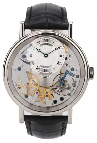 Breguet Tradition 7057BB/11/9W6 40mm White gold Silver