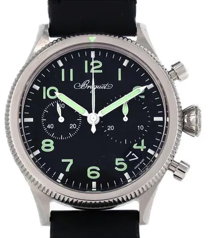 Breguet Type XX - XXI - XXII 2057ST/92/3WU 42mm Stainless steel Black