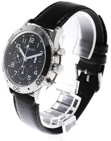 Breguet Type XX - XXI - XXII 3800 39mm Stainless steel Black 1